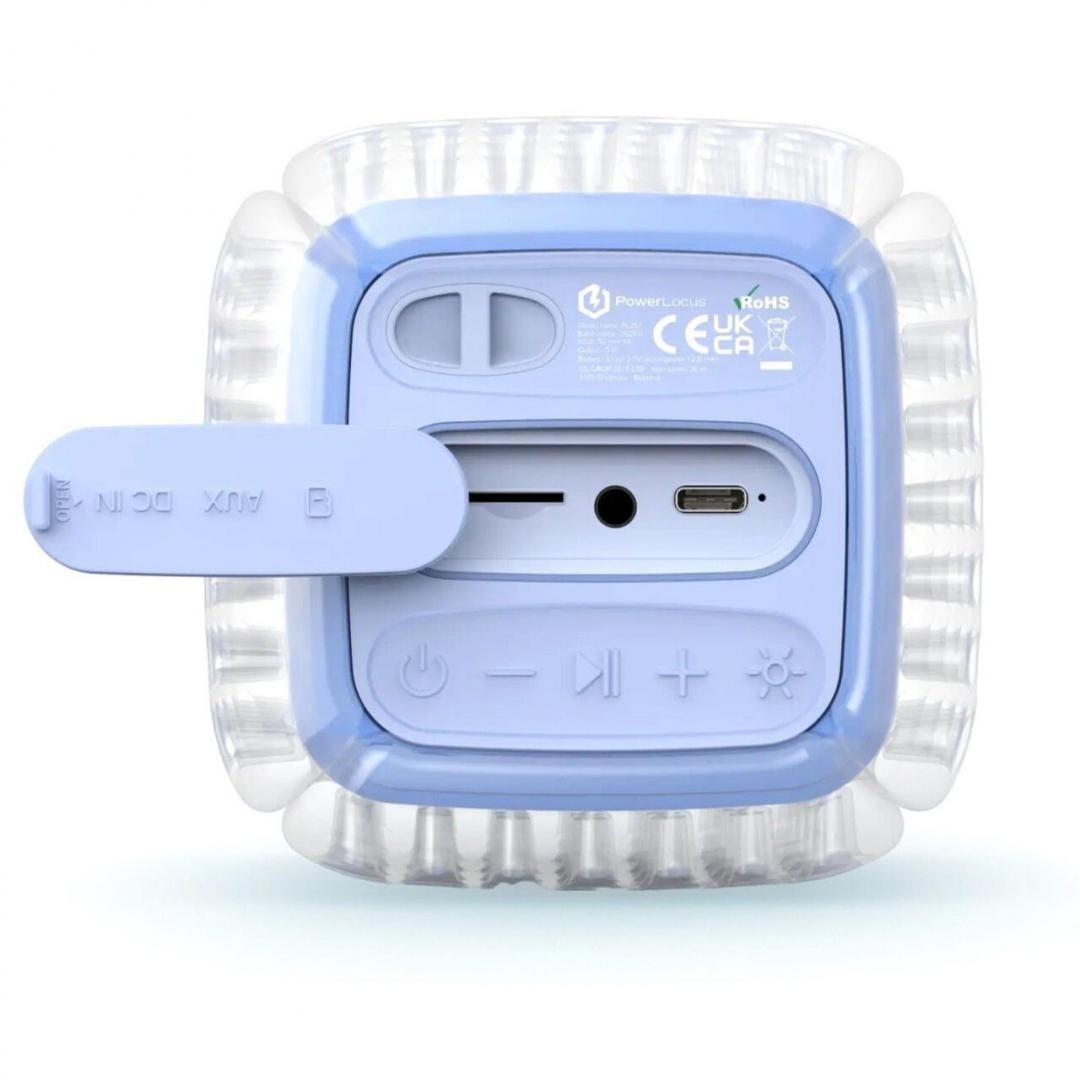 Lexibook Jucării Set Boxa Portabila Lexibook Powerlocus Aero PWL-PL201-BLPURPLE | Bluetooth, Microfon Wireless, Waterproof, Albastru
