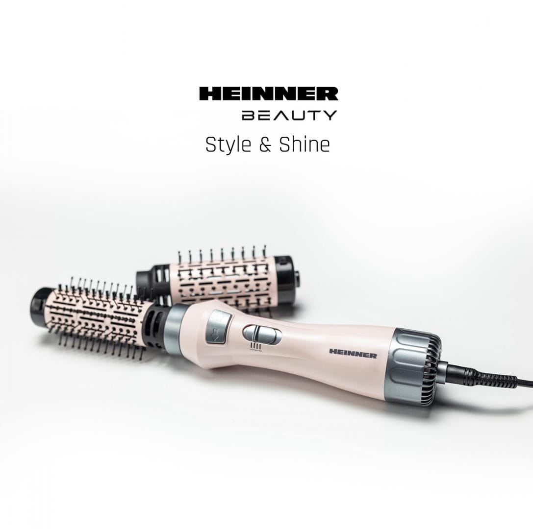 Heinner Perie Perie Rotativa Heinner HAB-R12RDC-PNK2 | Roz, 1200W, Ionizare