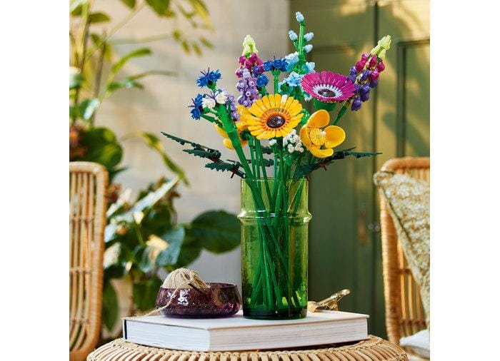 Lego Jucării Set Constructie LEGO 10313 | Buchet Flori de Camp, Botanical, Cadou