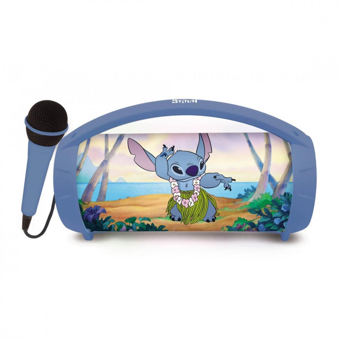 Lexibook Jucării Boxa Lexibook BTP585DZ | Stitch, Microfon, Lumini, Portabila, Bluetooth