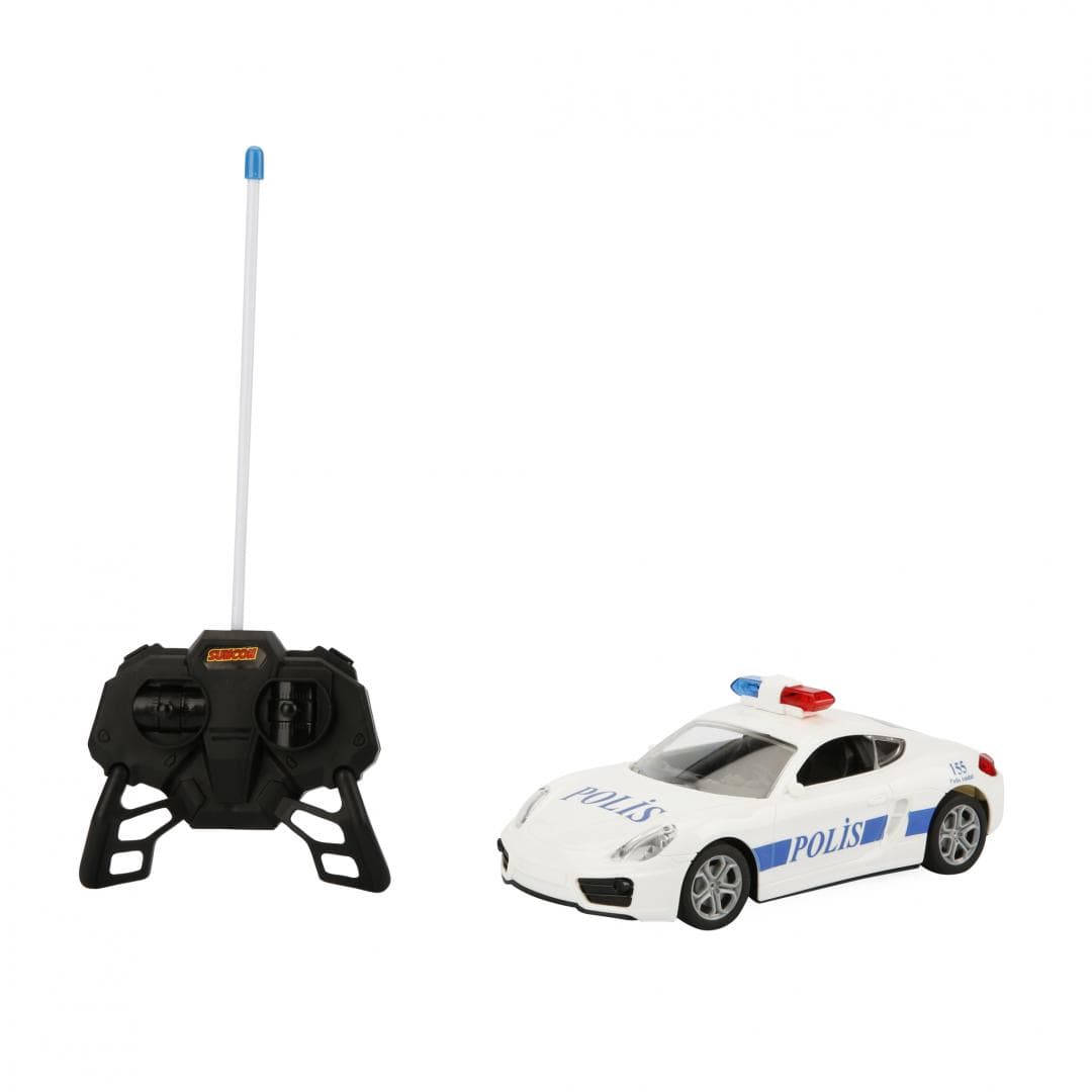 Sunman Jucării Jucarie Sunman SUNMAN00020355 | Masina Politie Teleghidata, Scara 1:20, Aztec