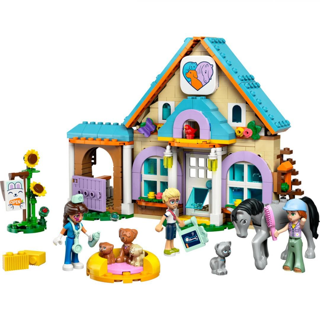 Lego Jucării Set Constructie LEGO 42651 | Clinica Veterinara, Cai si Animale, Cadou