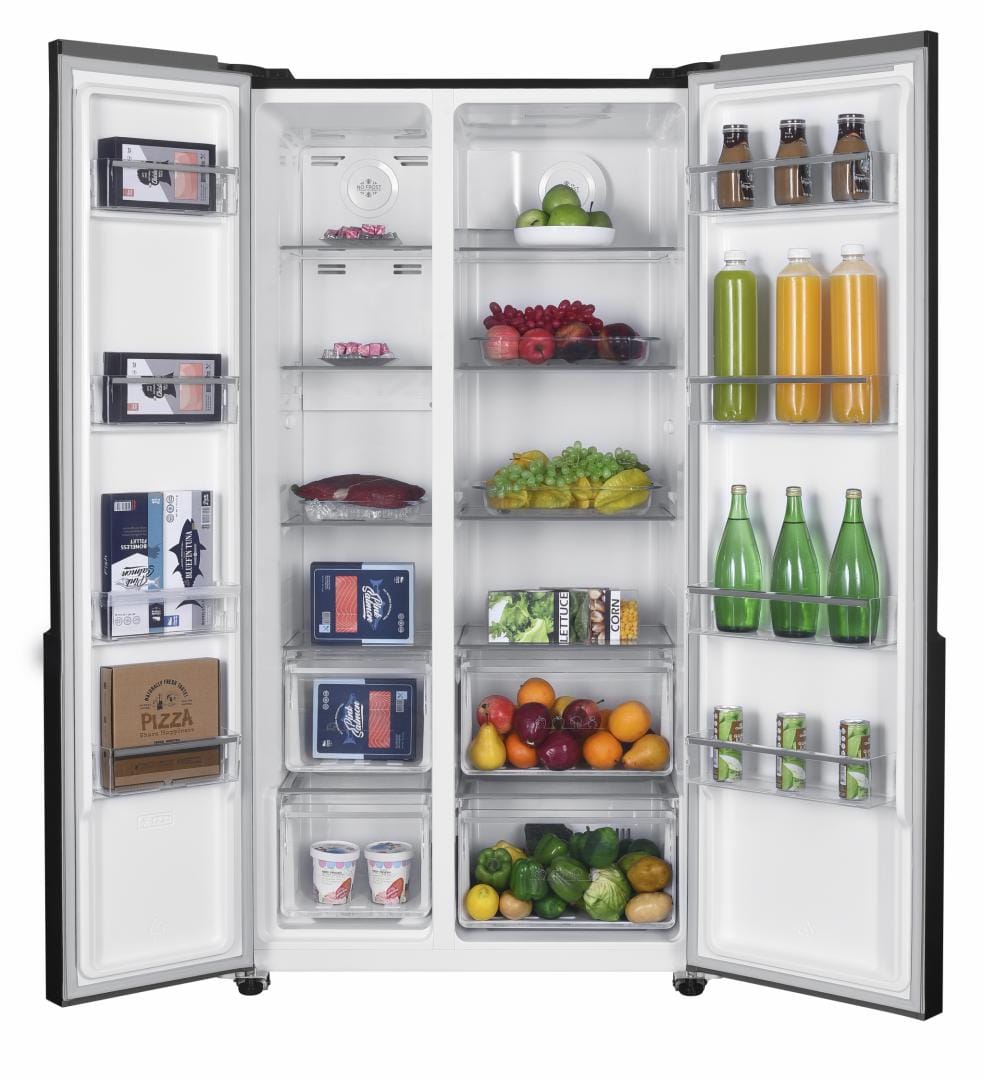 Heinner Side by side Side by Side Heinner HSBS-HM532NFGBKE++ | 527L, No Frost, A++, Negru, 90x66x177cm