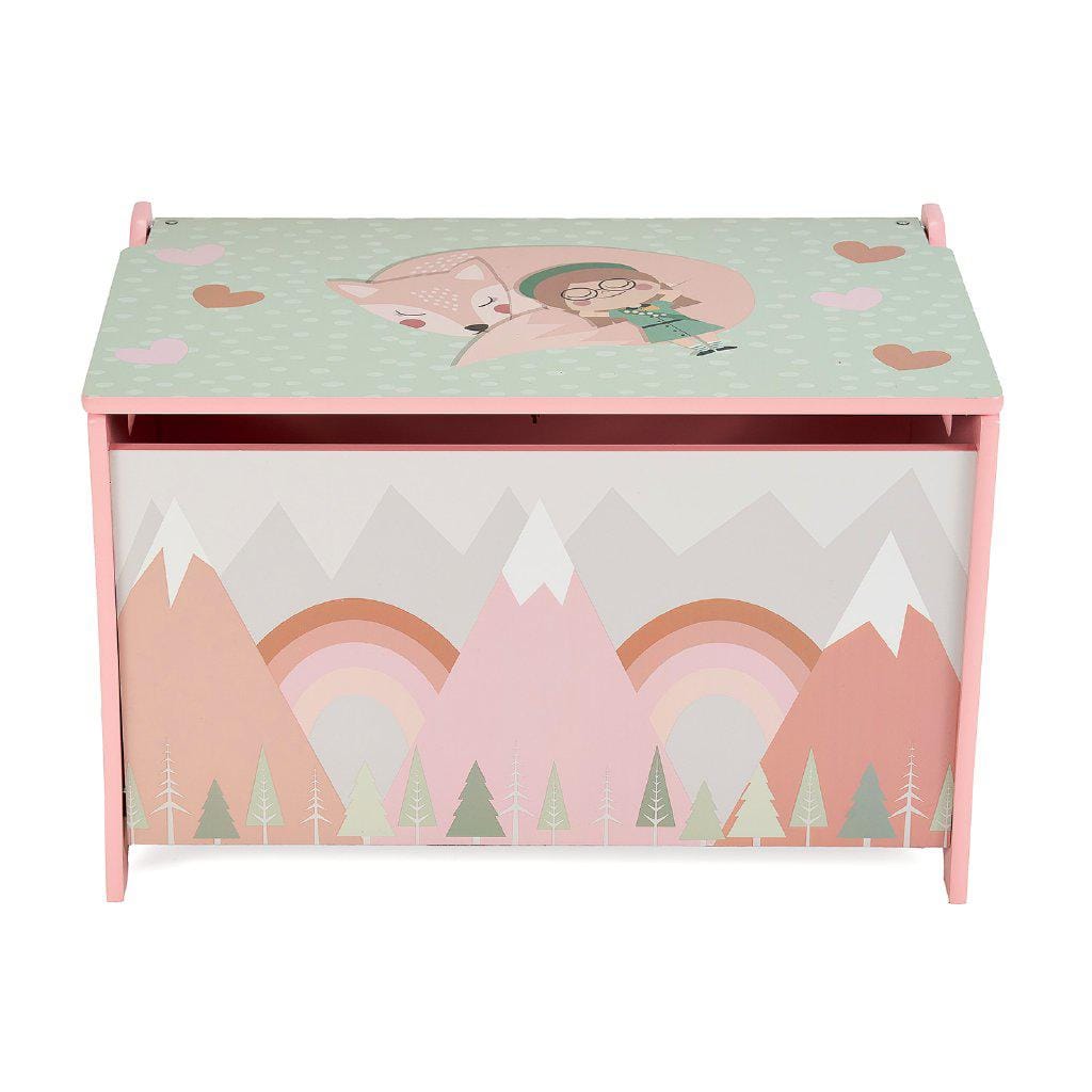 U-Grow Îngrijire bebe Bancuta cu Depozitare U-Grow UGMBD06-PKF | Pink Forest