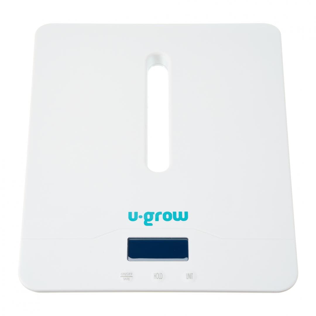 U-Grow Puericultură Cantar Corporal Digital U-Grow UG01-BSB | 2in1 Bebe si Mama, Bluetooth, LED, 100kg, Alb