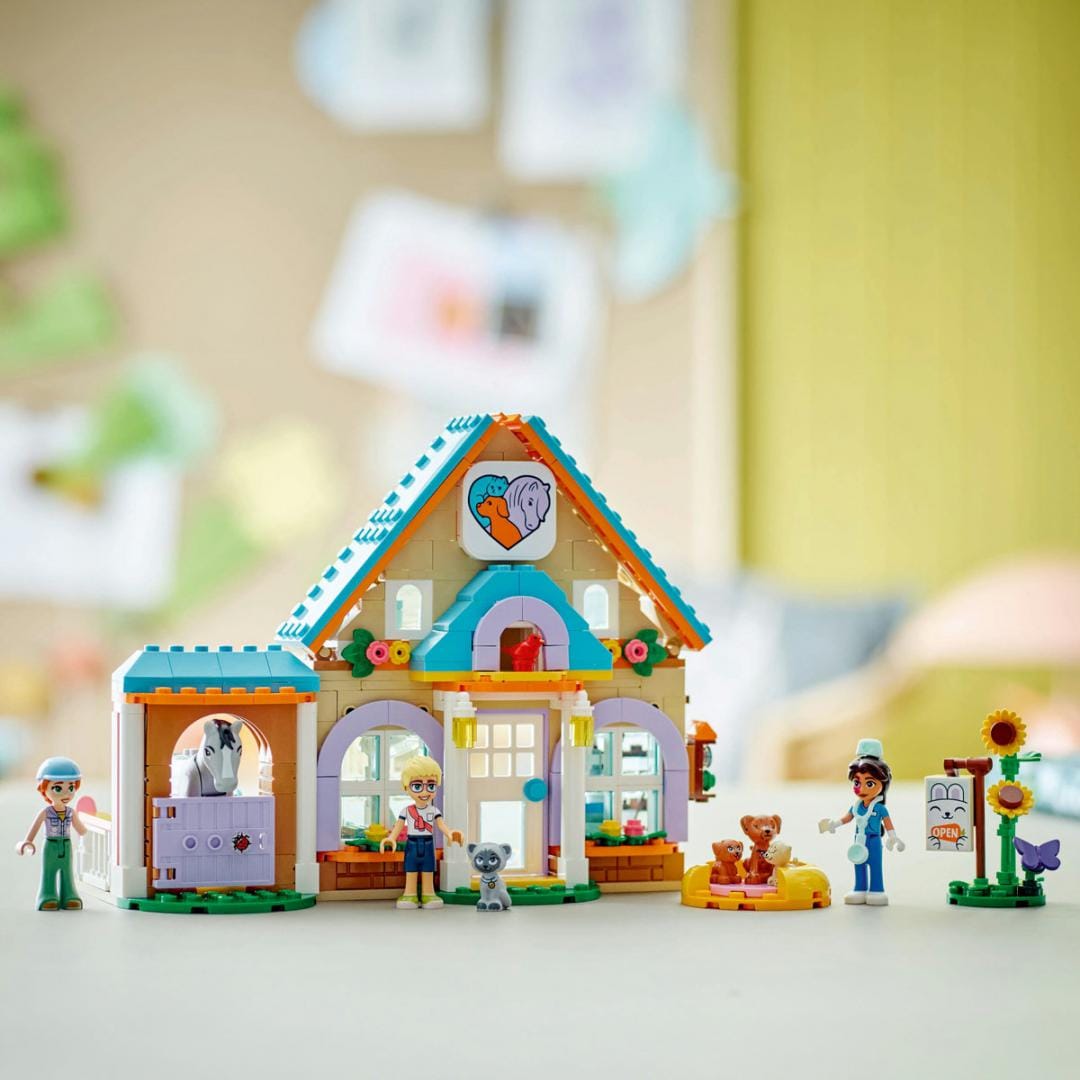 Lego Jucării Set Constructie LEGO 42651 | Clinica Veterinara, Cai si Animale, Cadou