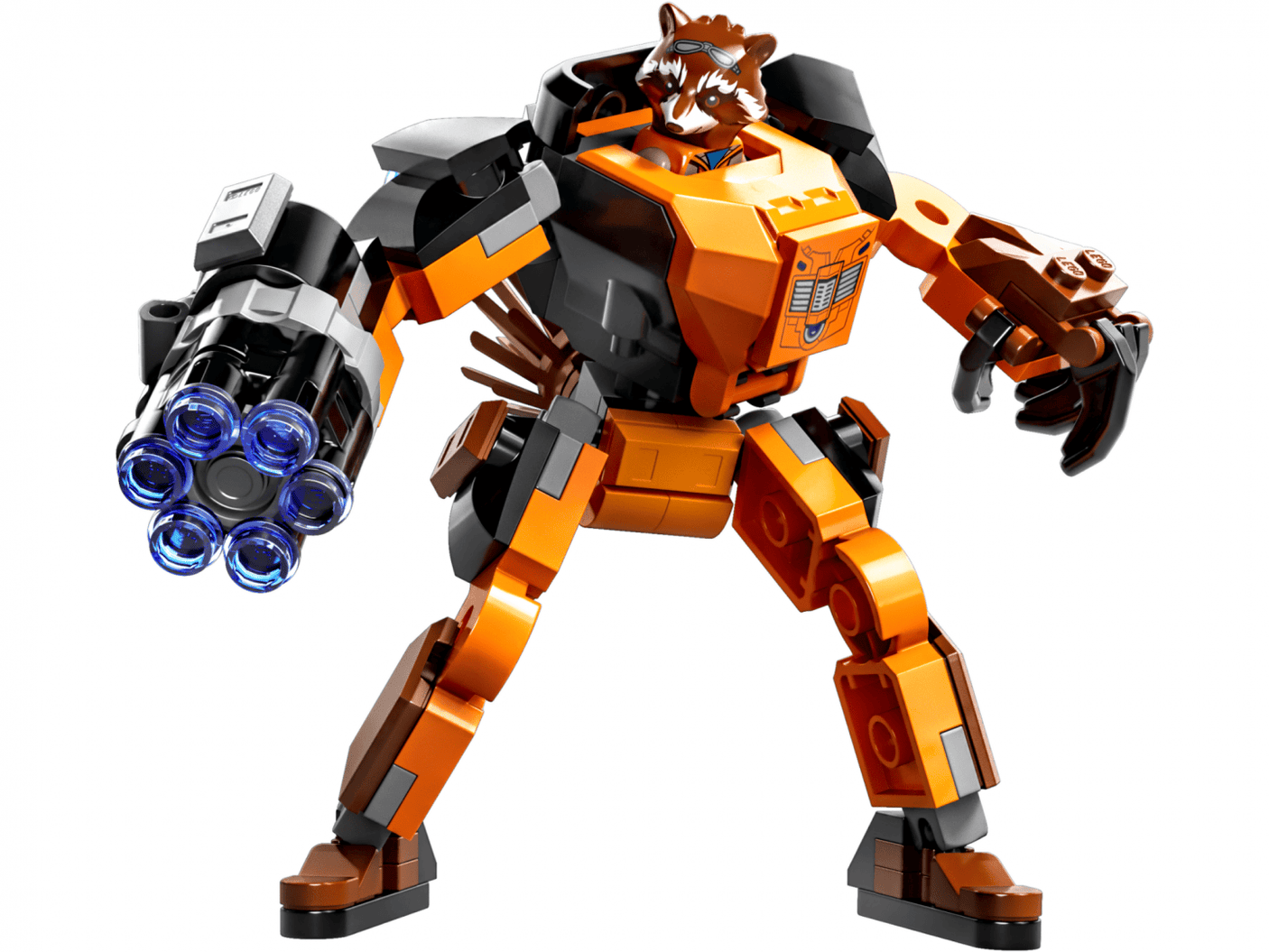 Lego Jucării Set Constructie LEGO 76243 | Armura Robot Rocket, Super Heroes, Cadou
