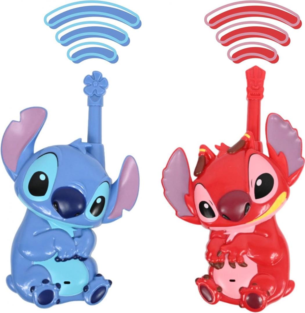 Lexibook Jucării Walkie-Talkie Lexibook TW18D | 3D, Disney Stitch, 500M, Copii