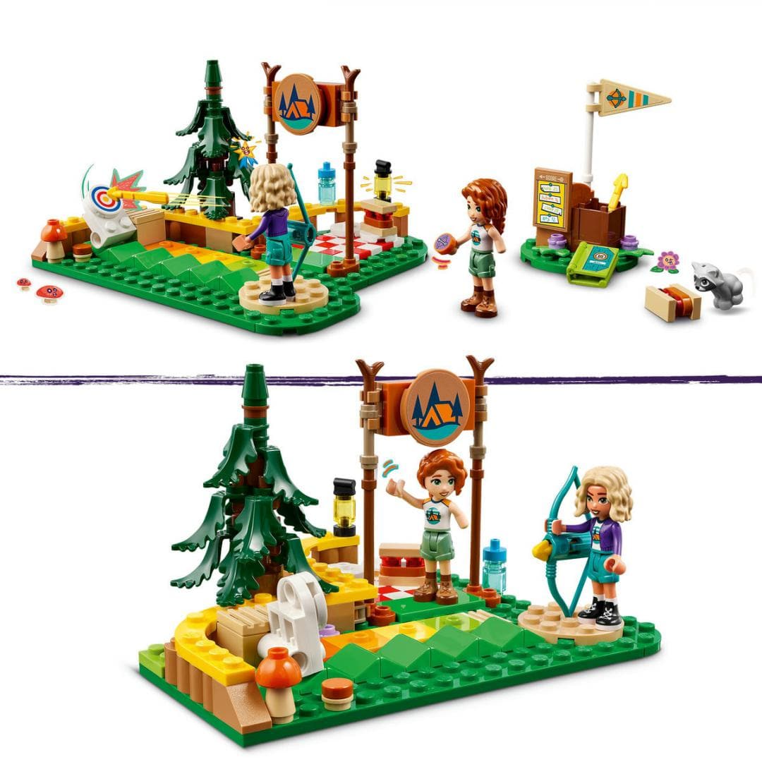 Lego Jucării Set Constructie LEGO 42622 | Poligon Tir cu Arcul, Tabara Aventuri, Cadou