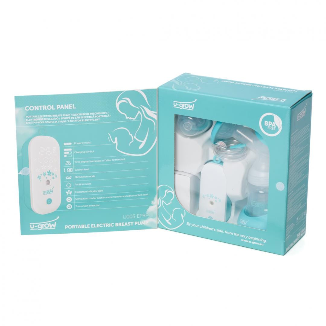 U-Grow Îngrijire bebe Pompa de San Electronica Portabila U-Grow U003-EPBP | Portabila, Electronica