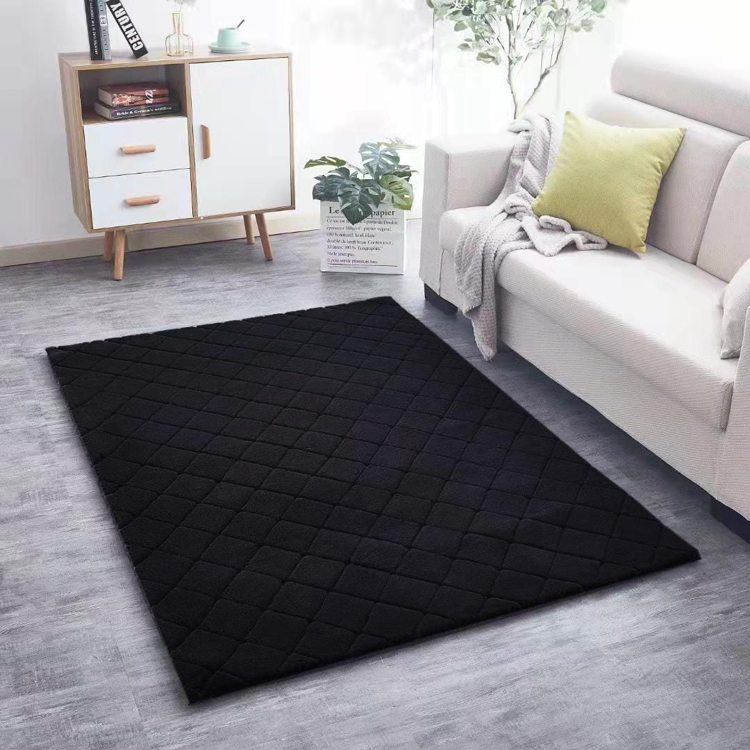 Heinner Covor Covor Heinner HR-LAVIRUG80-BLK | 80x150 cm, Blanita, Black