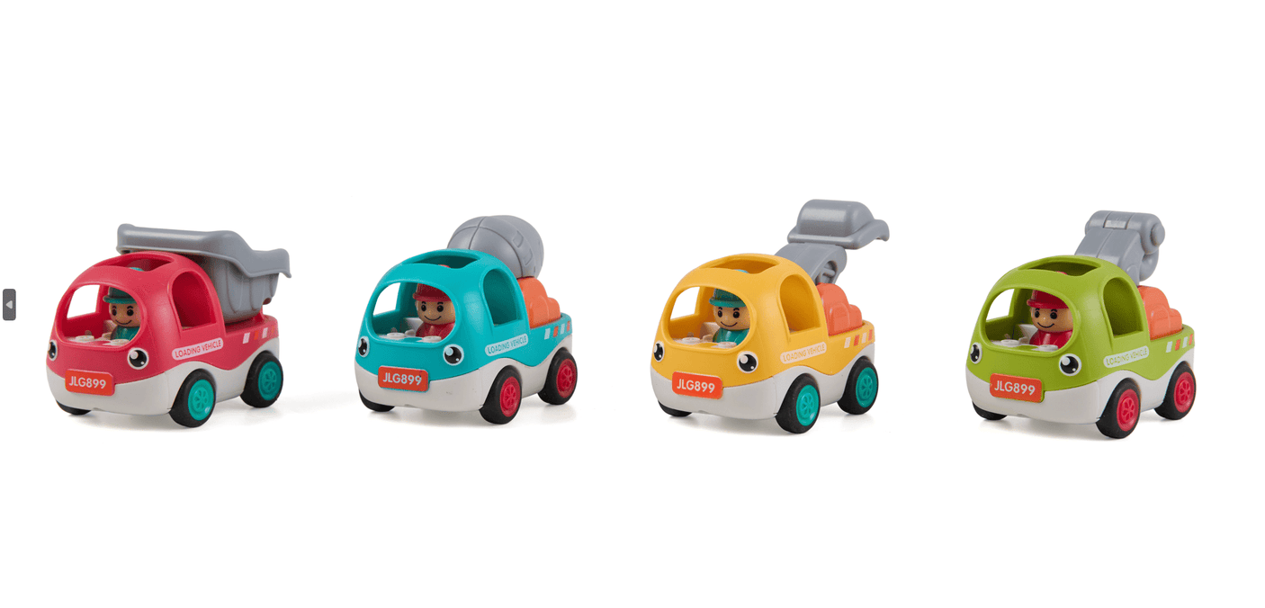 MomKi Jucării Jucarie MomKi MOMKI899-42D | Masinuta Mini, Pull Back, Diverse Modele