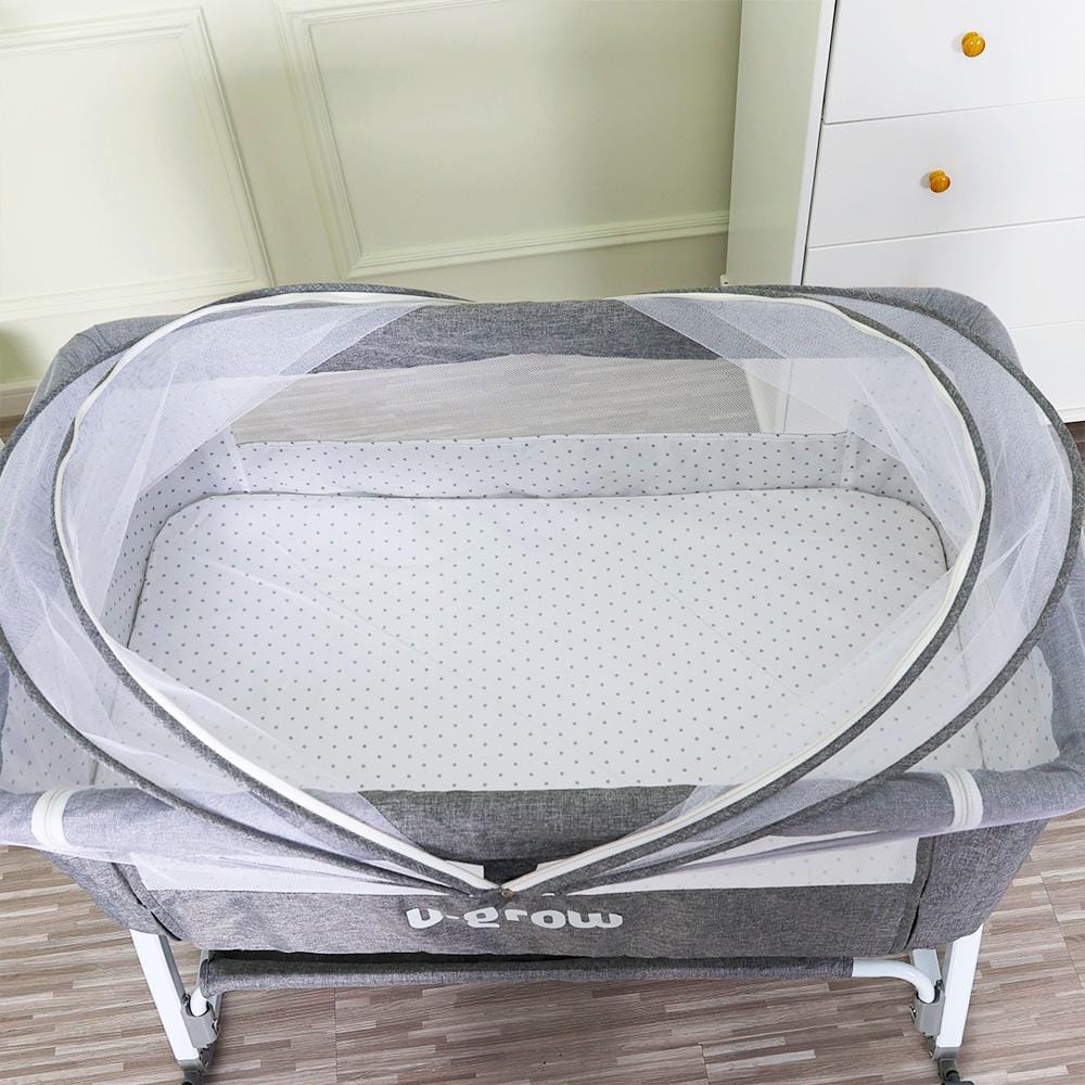 U-Grow Puericultură Patut Co-sleeper U-Grow UG-WBB818 | 2 in 1, Functie Leagan