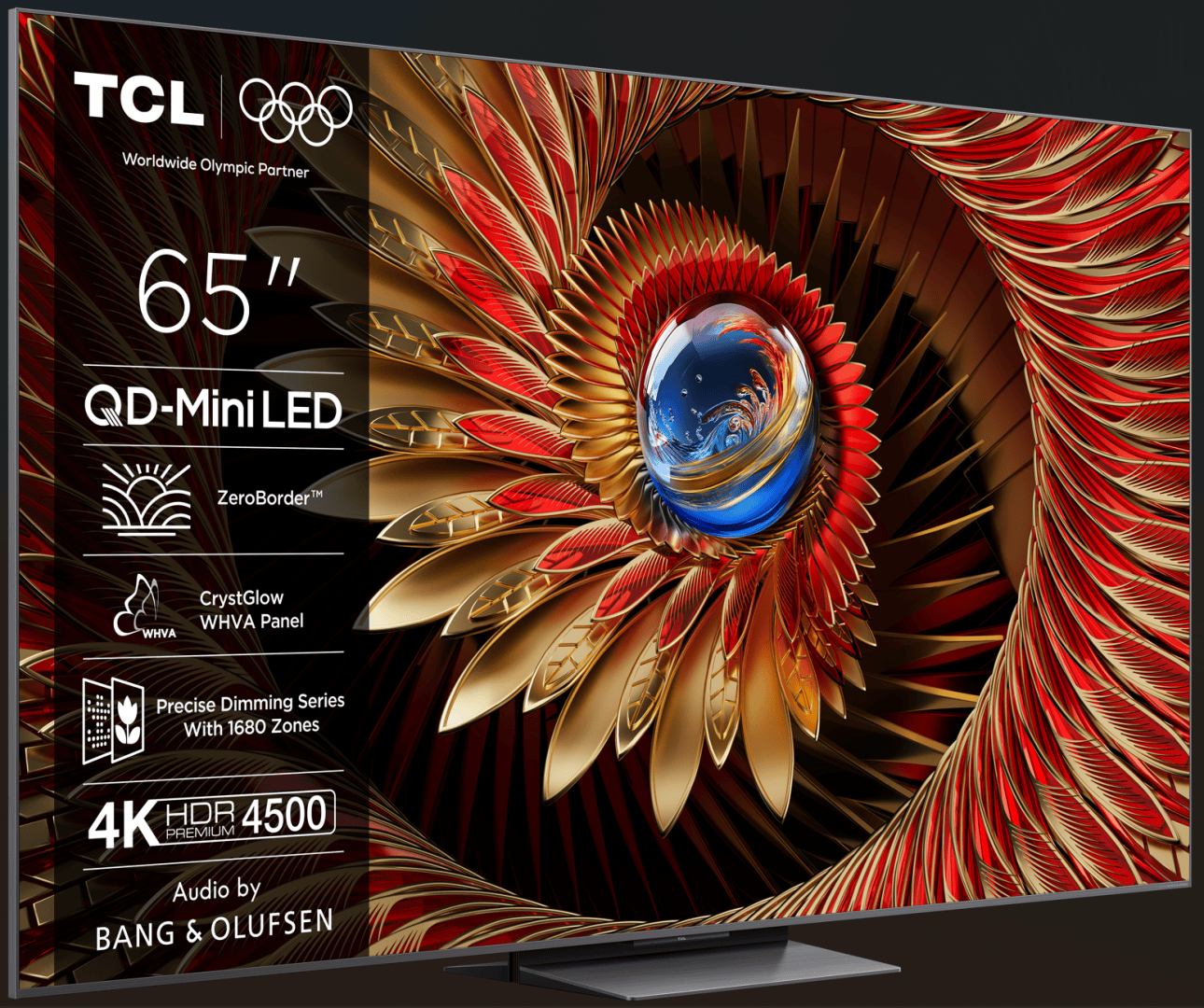 TCL Televizoare Televizor TCL Mini LED 65Q8C | 164 cm, Smart Google TV, 4K Ultra HD, (Model 2025)