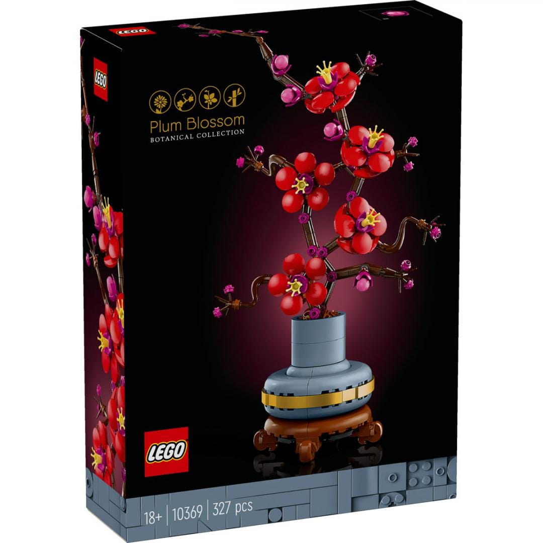 Lego Jucării Set Constructie LEGO Icons 10369 | Flori de Prun, Botanica, 438 Piese, Cadou
