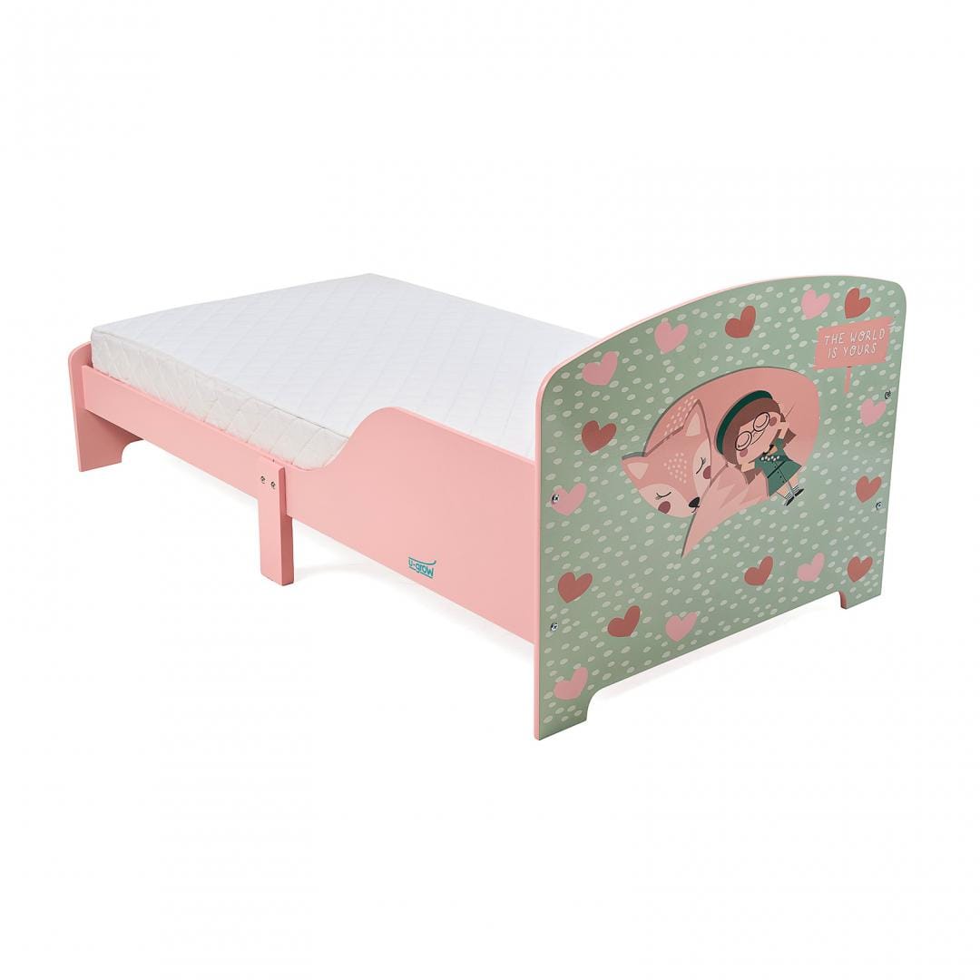 U-Grow Îngrijire bebe Pat Junior U-Grow UGMPJ06-PKF | Pink Forest