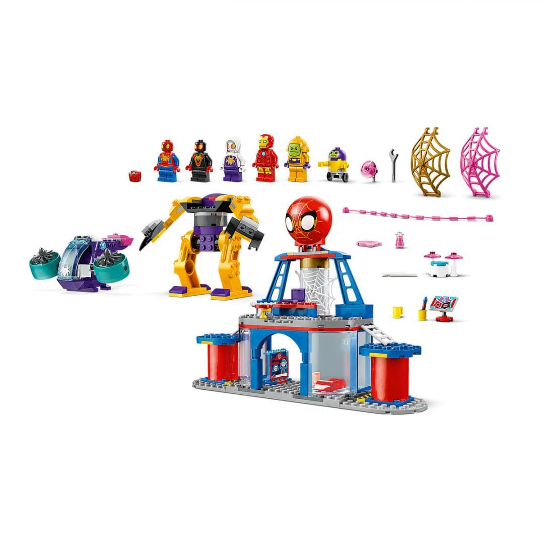 Lego Jucării Set Constructie LEGO Duplo 10794 | Echipa Spidey, Cartierul General, 112 Piese