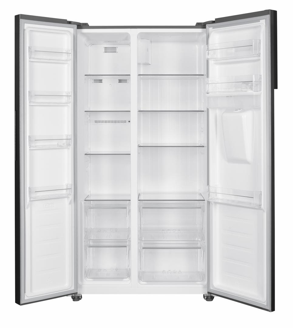Heinner Side by side Side by Side Heinner HSBS-H439NFXWDE++ | 439L, No Frost, Clasa E, Inox, 90x59.5x177cm