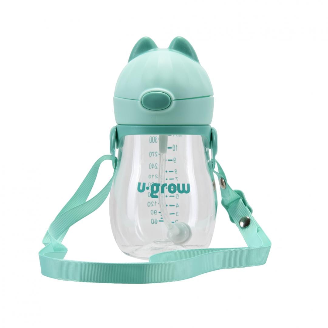 U-Grow Alimentație bebe Cana Bebe U-Grow UG05-SIP330 | Tritan 330ml, cu Pai, cu Curea