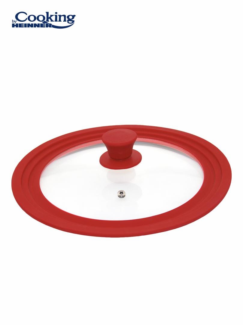 Heinner Capac oala Capac Universal Heinner HR-AER-28D32 | 28/30/32cm, Sticla, Margine Silicon