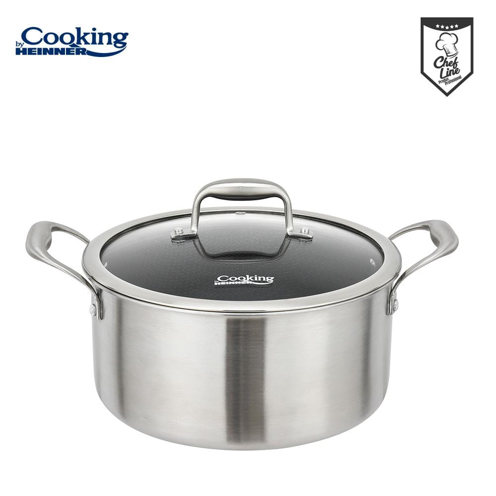 Heinner Oala Oala Heinner HR-MRK-28 | 28cm, 7L, Inox 3 Straturi, Capac Sticla