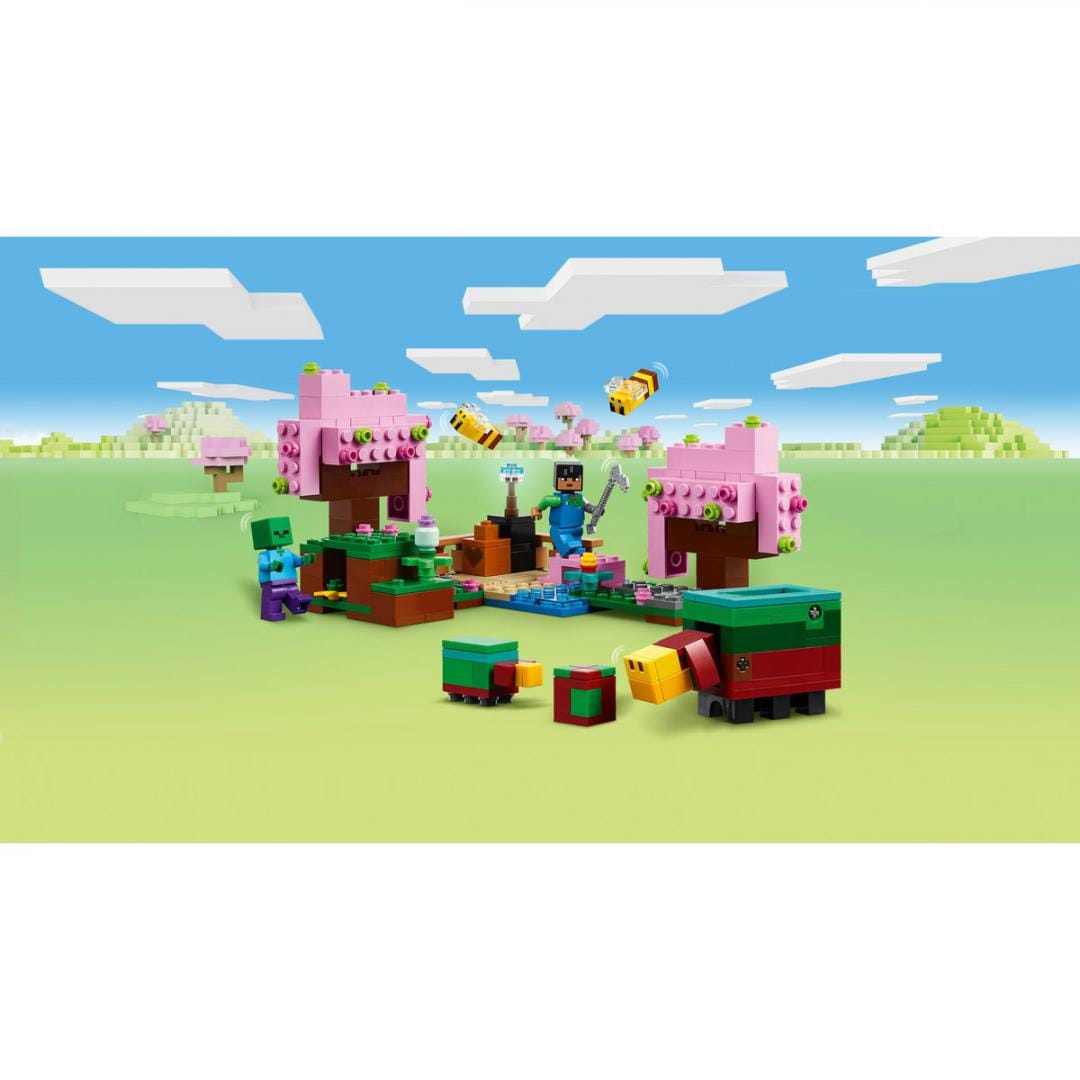 Lego Jucării Set Constructie LEGO Icons 21260 | Gradina cu Ciresi Infloriti, 1213 Piese, Cadou