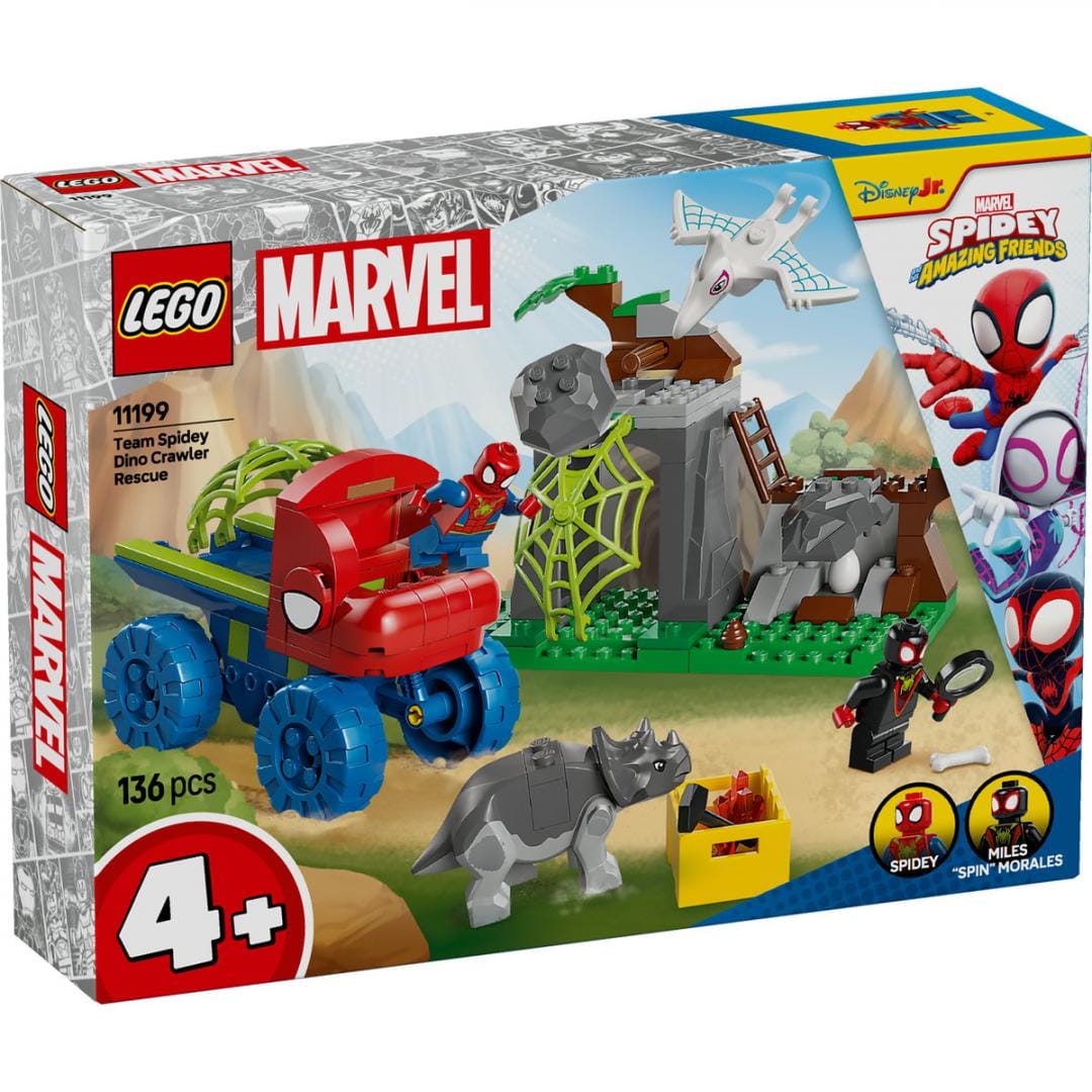 Lego Jucării Set Constructie LEGO 11199 | Misiunea Salvare Echipa Spidey, Marvel