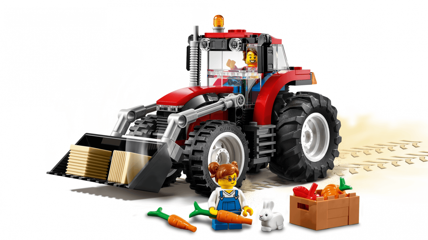 Lego Jucării Set Constructie LEGO City 60287 | Tractor, Vehicul Agricol, Cadou Copii