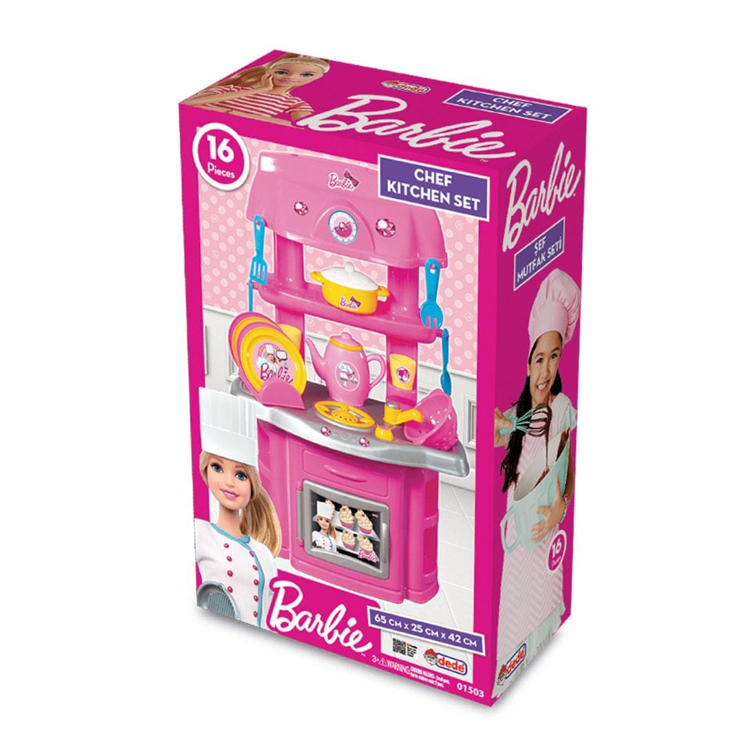 Dede Jucării Set Bucatarie Dede DEDE1503 | Cu Accesorii, Barbie, Jucarie Interactiva