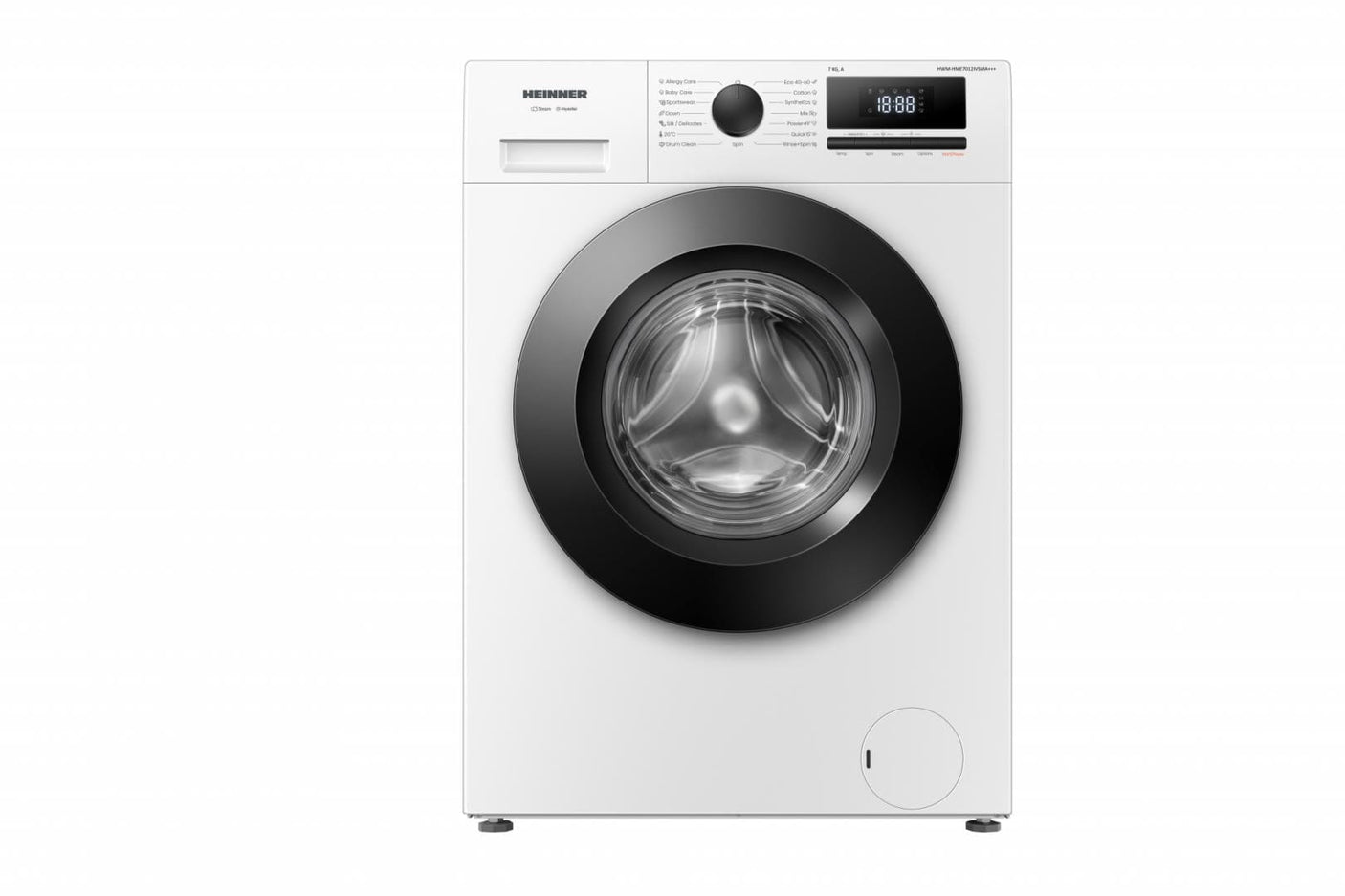 Heinner Masina de spalat rufe Masina de spalat rufe slim Heinner HWM-HME7012IVSMA+++ | 7kg, 1200RPM, Inverter, A+++, 59.5x46.5x84.5cm