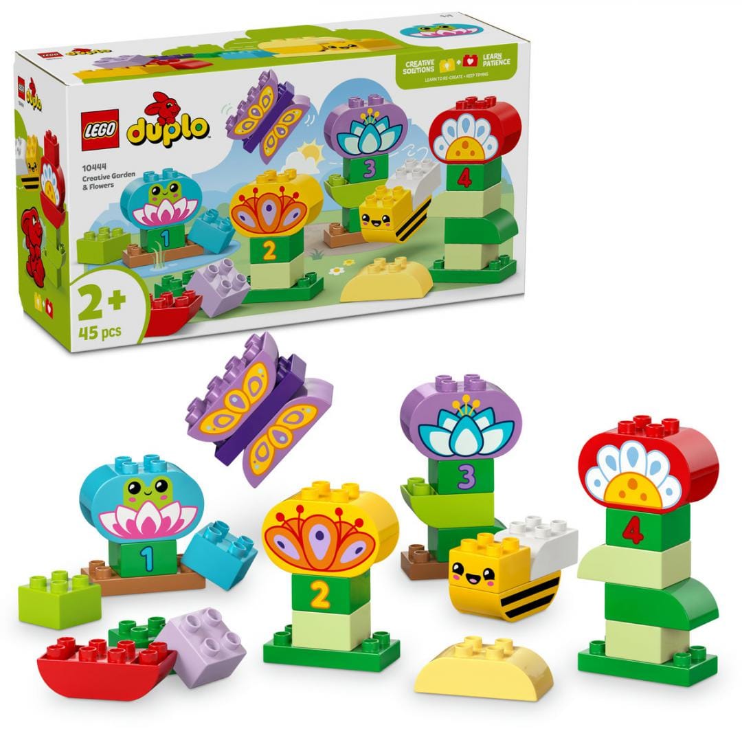Lego Jucării Set Constructie LEGO 10444 | Gradina si Flori Creative, Multicolor, Cadou