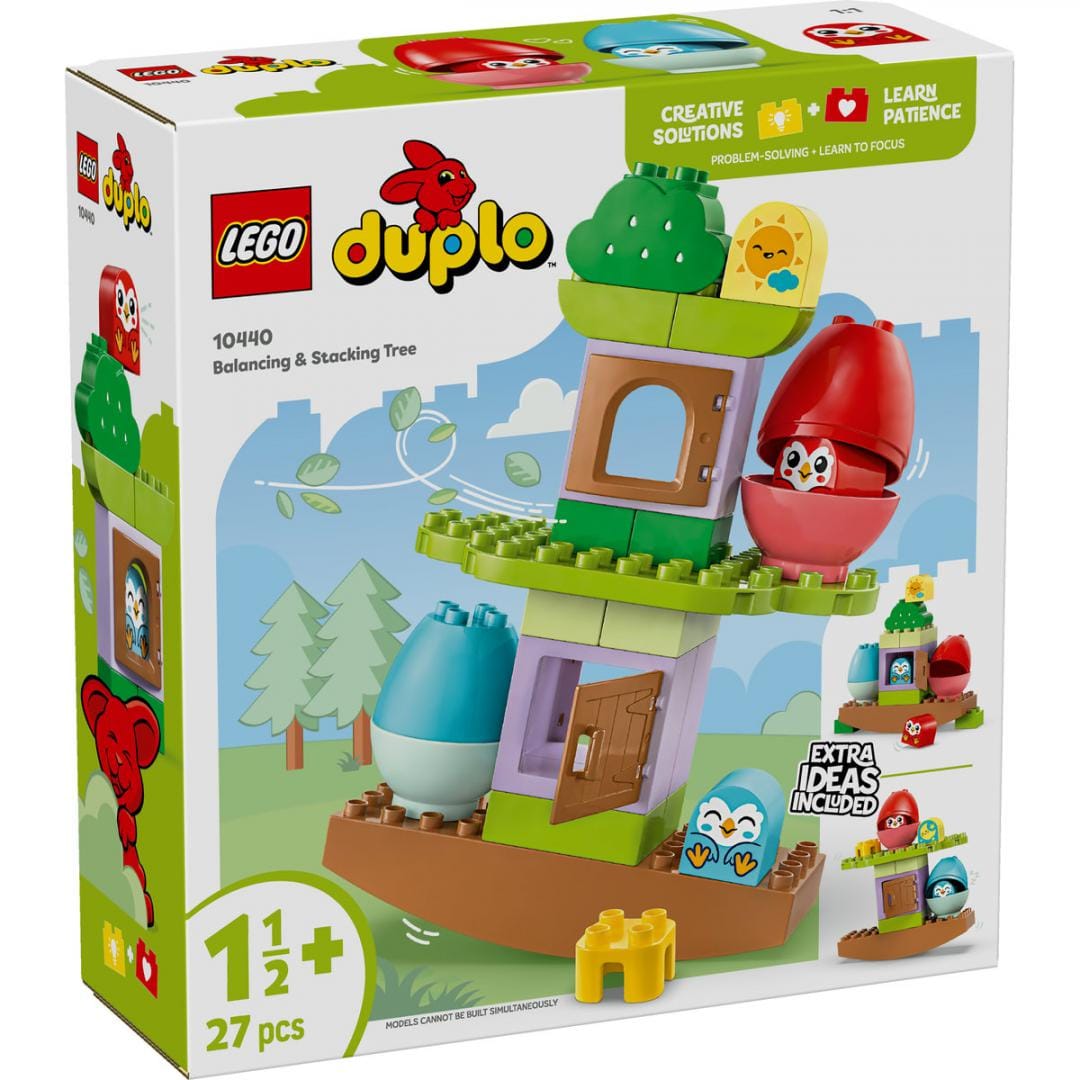 Lego Jucării Set Constructie LEGO 10440 | Copac, Contrabalanta, Stivuire, Cadou