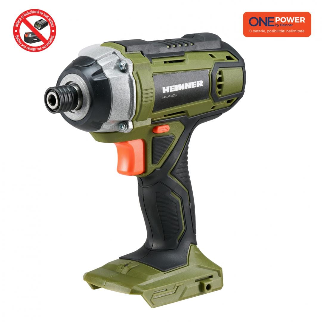 Heinner Masina de insurubat Masina de Insurubat cu Impact Heinner HR-LMGA003 | 18V, 160Nm, Fara Baterie