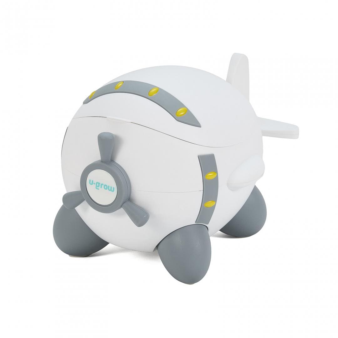 U-Grow Puericultură Olita Avion U-Grow UGOA-75WH | Alb, Ergonomica, Antiderapanta
