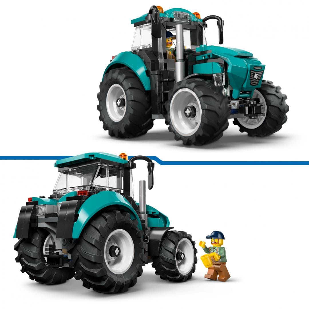 Lego Jucării Set Constructie LEGO City 60498 | Tractor, Utilaje Agricole, Cadou