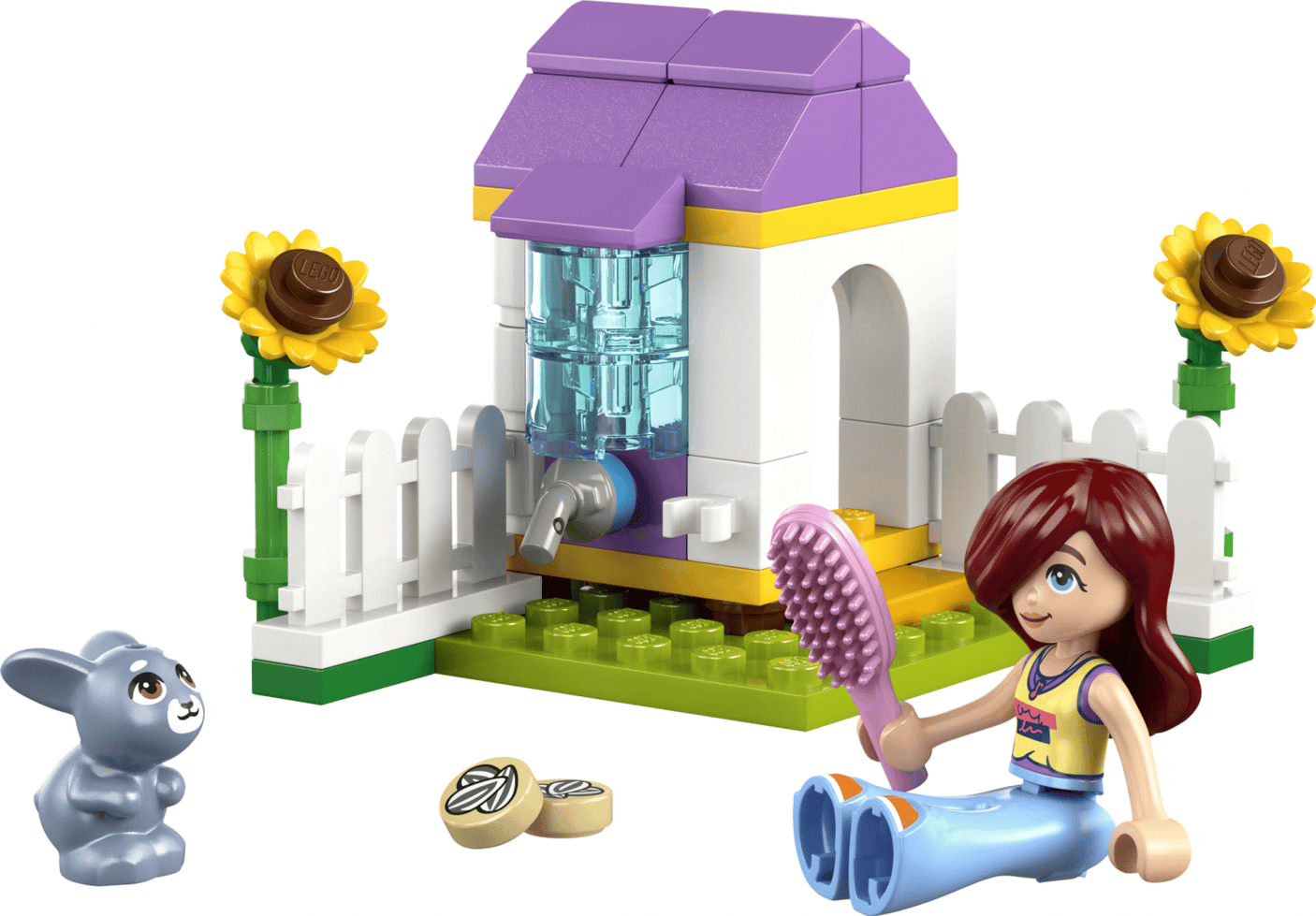 Lego Jucării Set Constructie LEGO 30722 | Casuta Iepurasi in Gradina, Polybag, Cadou