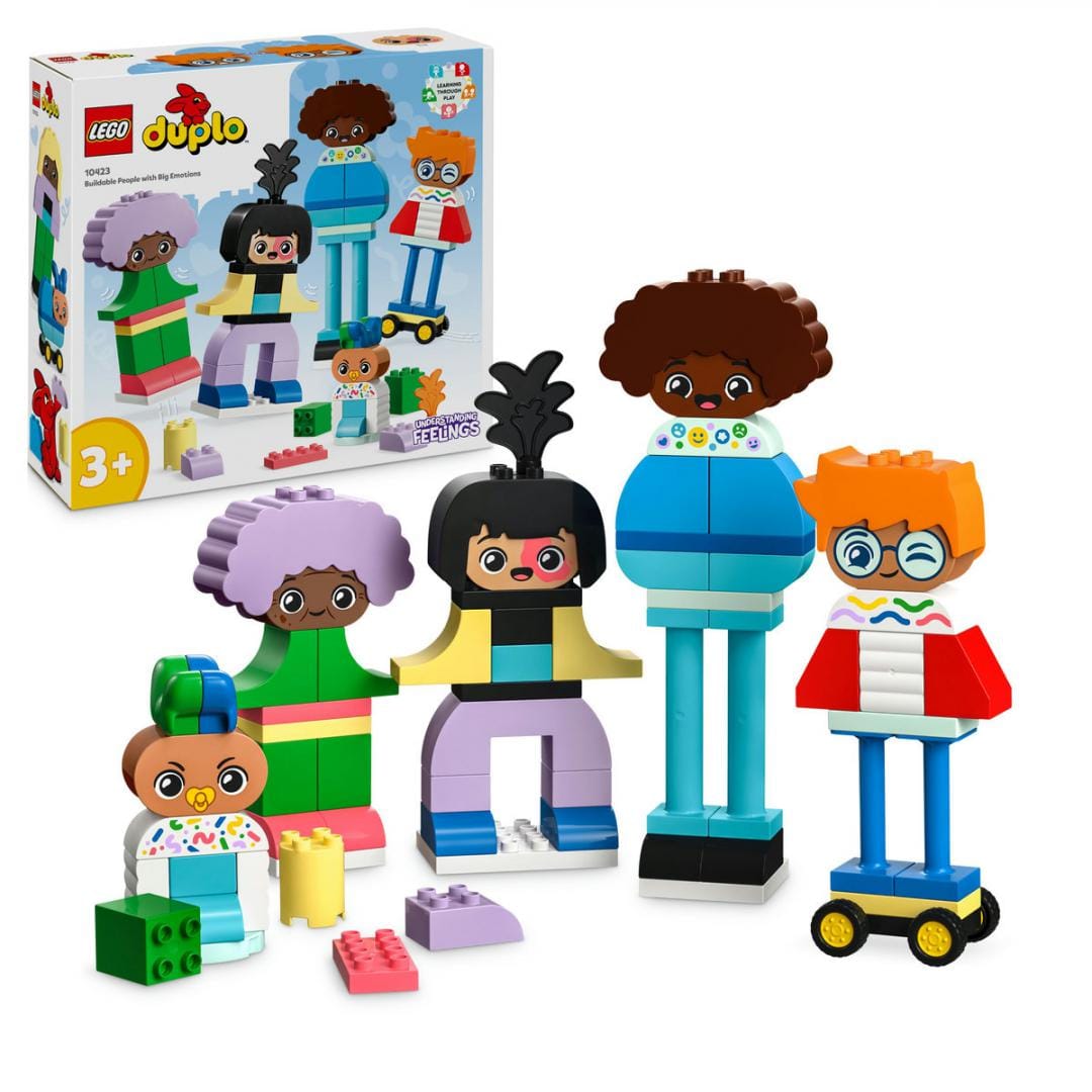 Lego Jucării Set Constructie LEGO Duplo 10423 | Oameni cu Emotii Mari, Educativ, Cadou
