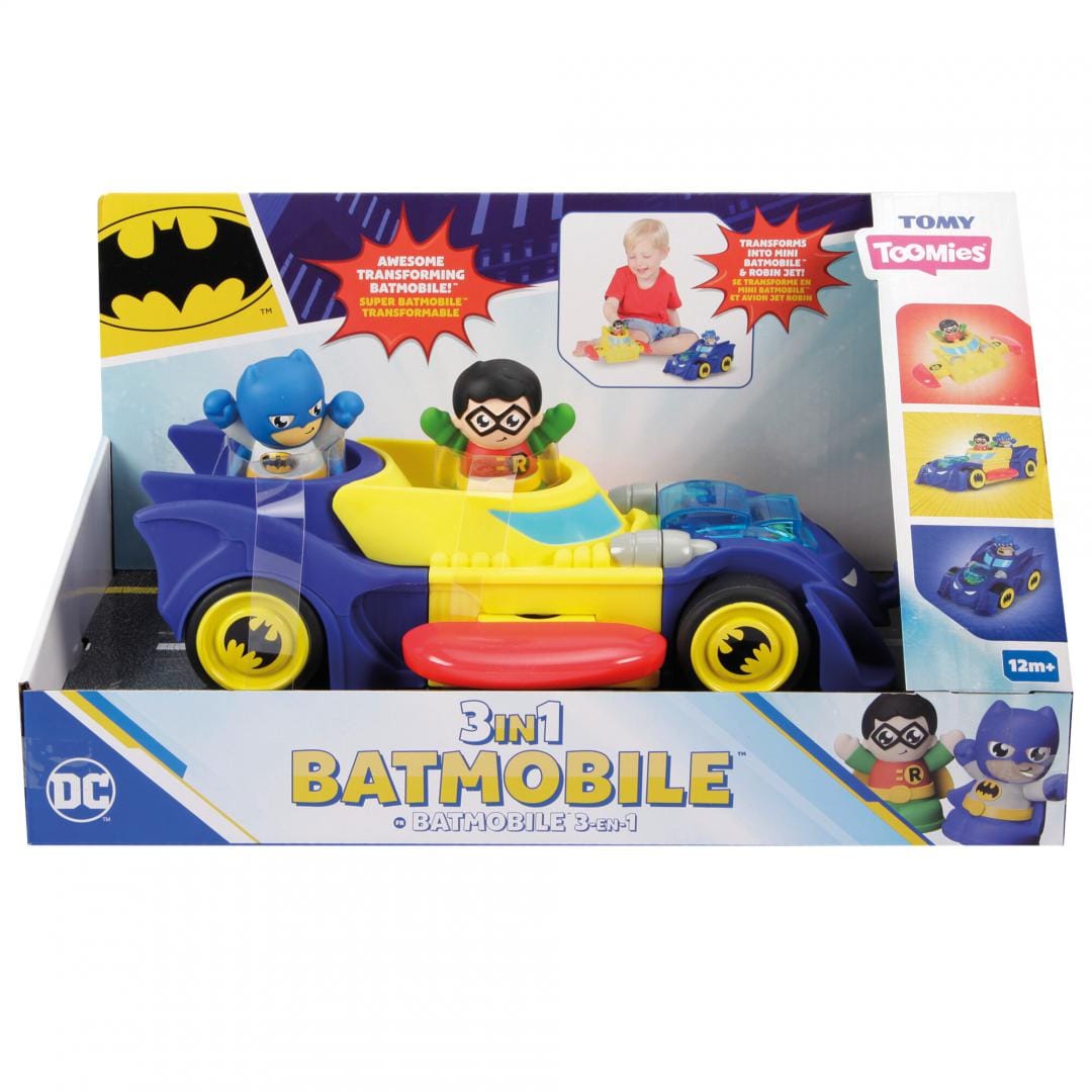 Tomy Jucării Jucarie Tomy T73262 | Vehicul Batmobil, 3IN1, Interactiv, Cadou