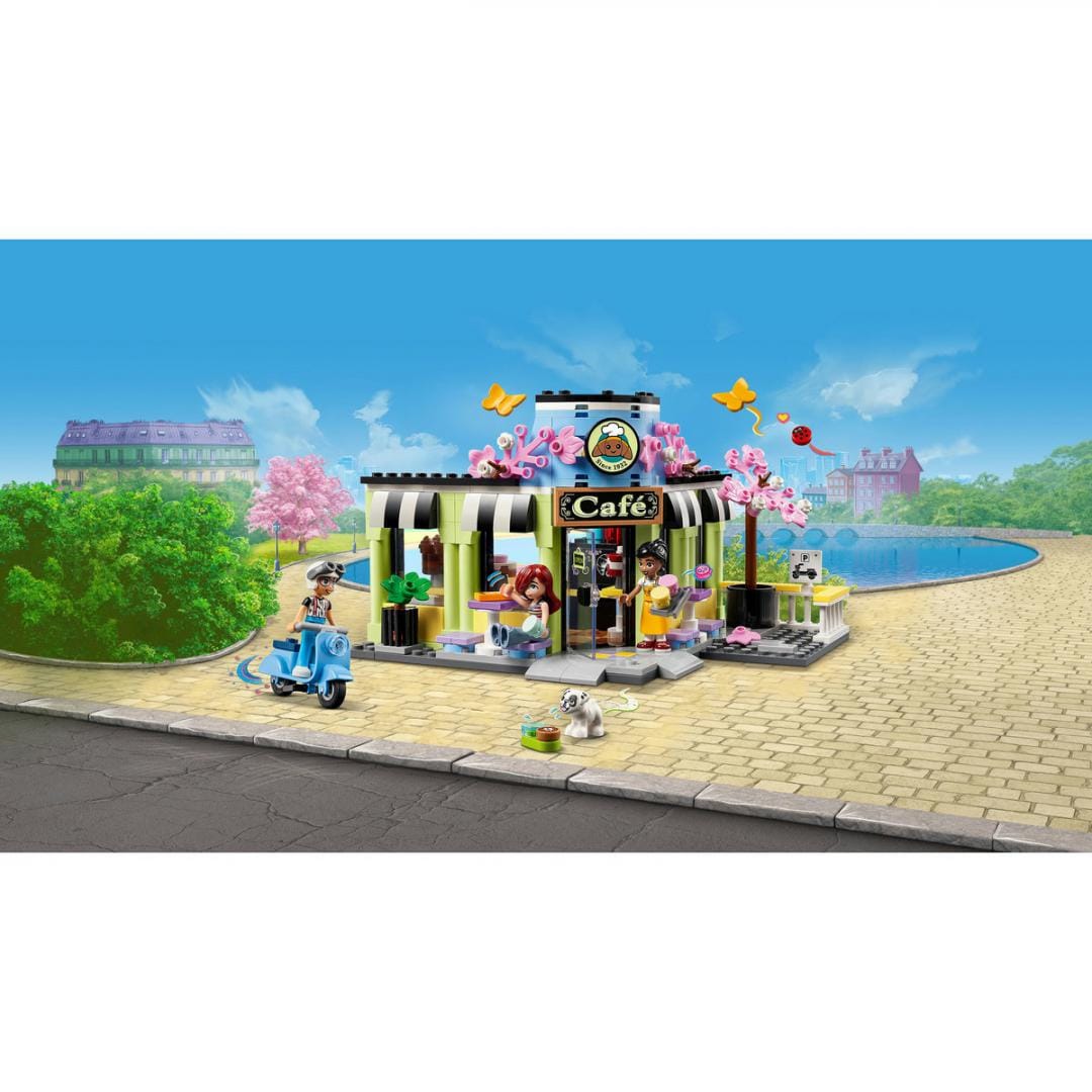 Lego Jucării Set Constructie LEGO Friends 42618 | Cafenea Heartlake City, 314 Piese, 6+
