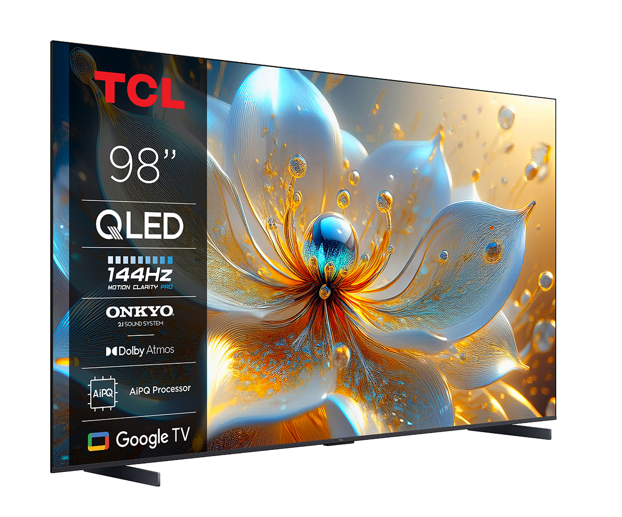 TCL QLED TV Televizor TCL QLED 98P89K | 248 cm, Smart Google TV, 4K Ultra HD, 144Hz