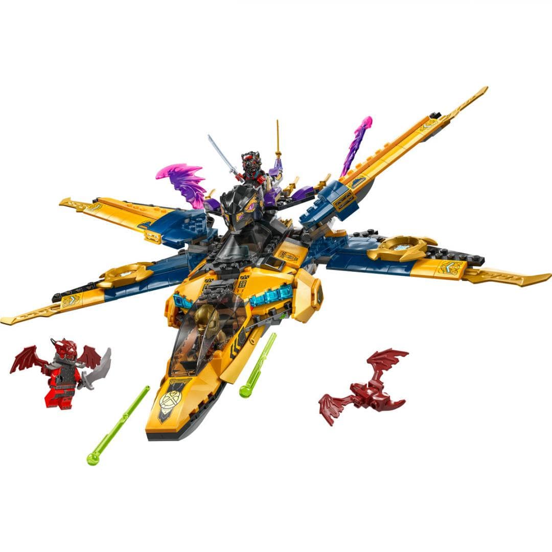Lego Jucării Set Constructie LEGO 71833 | Superavionul cu Reactie Ras si Arin, Cadou