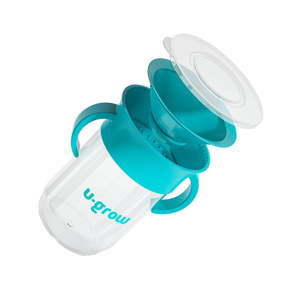 U-Grow Alimentație bebe Cana U-Grow UG-SIP360-BL | 360 Grade, Manere, Blue