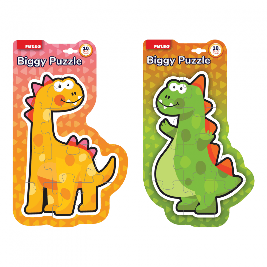 Puedo Toys Jucării Puzzle Puedo Toys PUEDOB22111 | Spuma EVA, Maxi, 10 Piese, Verde