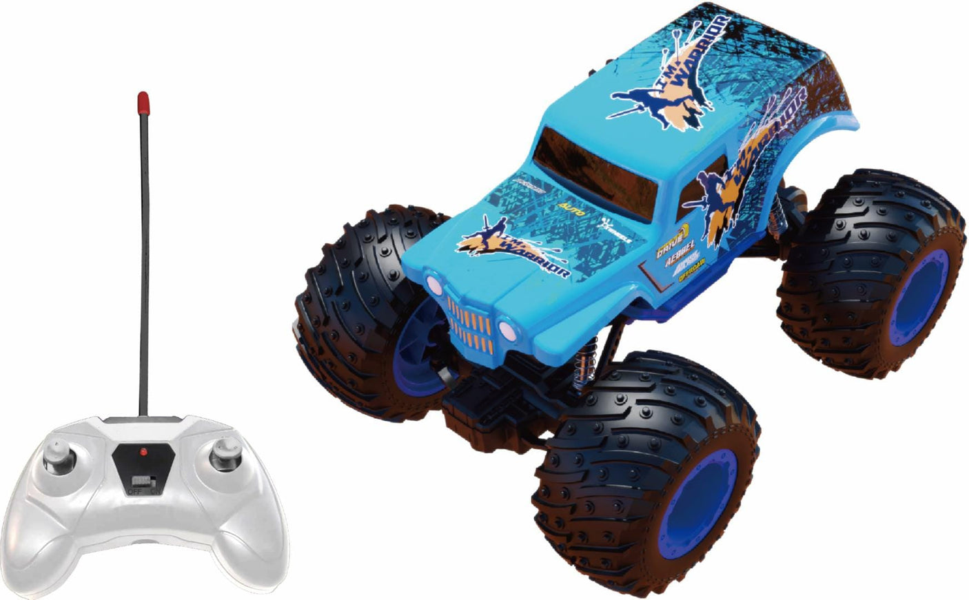 Cevodle Jucării Jucarie Cevodle CEV24013-3204ABS | Camion cu Telecomanda, Scara 1/24, 21cm, Albastru