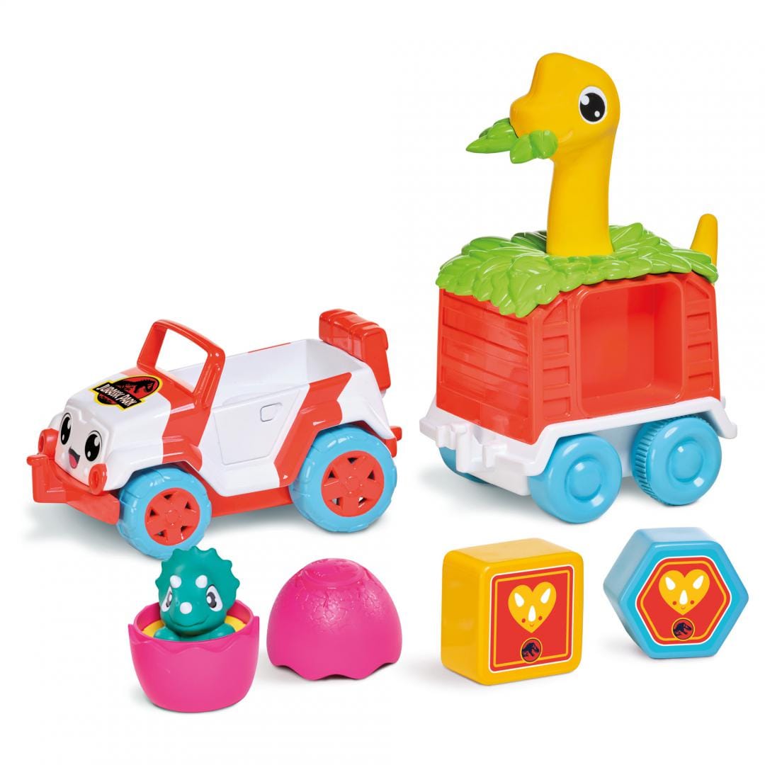 Tomy Jucării Jucarie Tomy T73253 | Vehicul Salvare, Remorca, Jurassic World, Dino