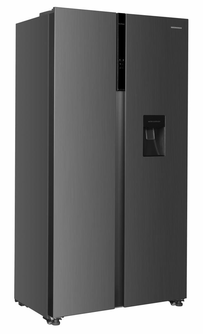 Heinner Side by side Side by Side Heinner HSBS-H439NFXWDE++ | 439L, No Frost, Clasa E, Inox, 90x59.5x177cm