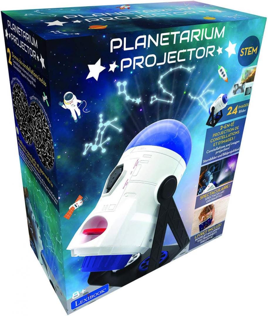 Disney Jucării Proiector Disney Lexibook NLJ180 | Constelatii si Imagini, 2IN1, 360 Grade