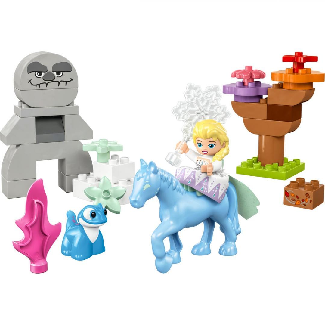 Lego Jucării Set Constructie LEGO Duplo 10418 | Elsa si Bruni, Padurea Fermecata, Frozen