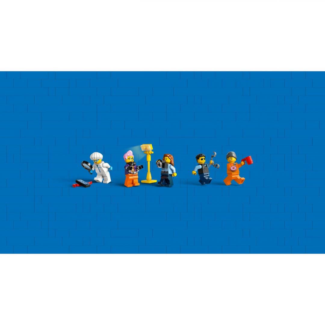 Lego Jucării Set Constructie LEGO City 60418 | Laborator Mobil Criminalistica, 370 Piese, 6+