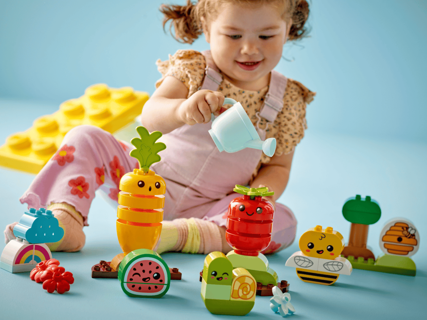 Lego Jucării Set Constructie LEGO Duplo 10984 | Gradina Ecologica, 43 Piese, Cadou